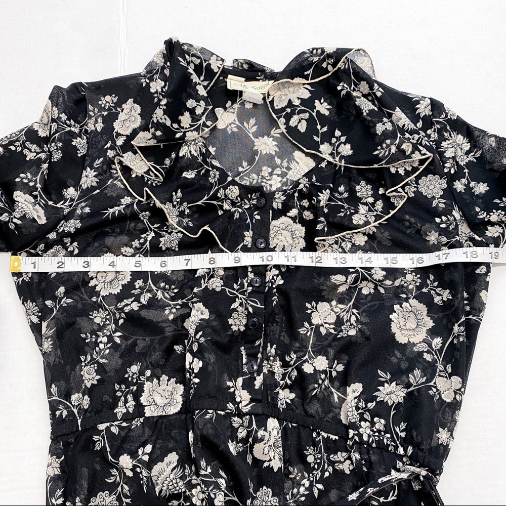 Vintage Ms. Sugar cottagecore floral prairie dress - Picture 14 of 16